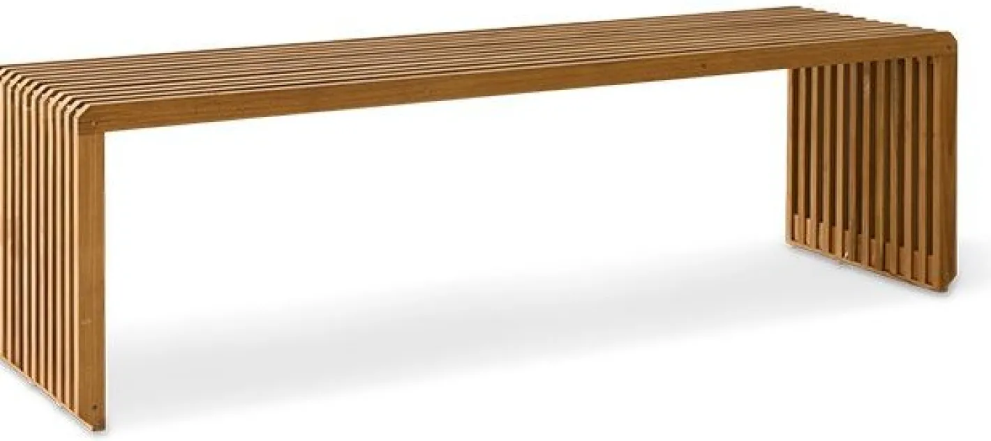 Hot HKLIVING Slatted L Bank Naturel