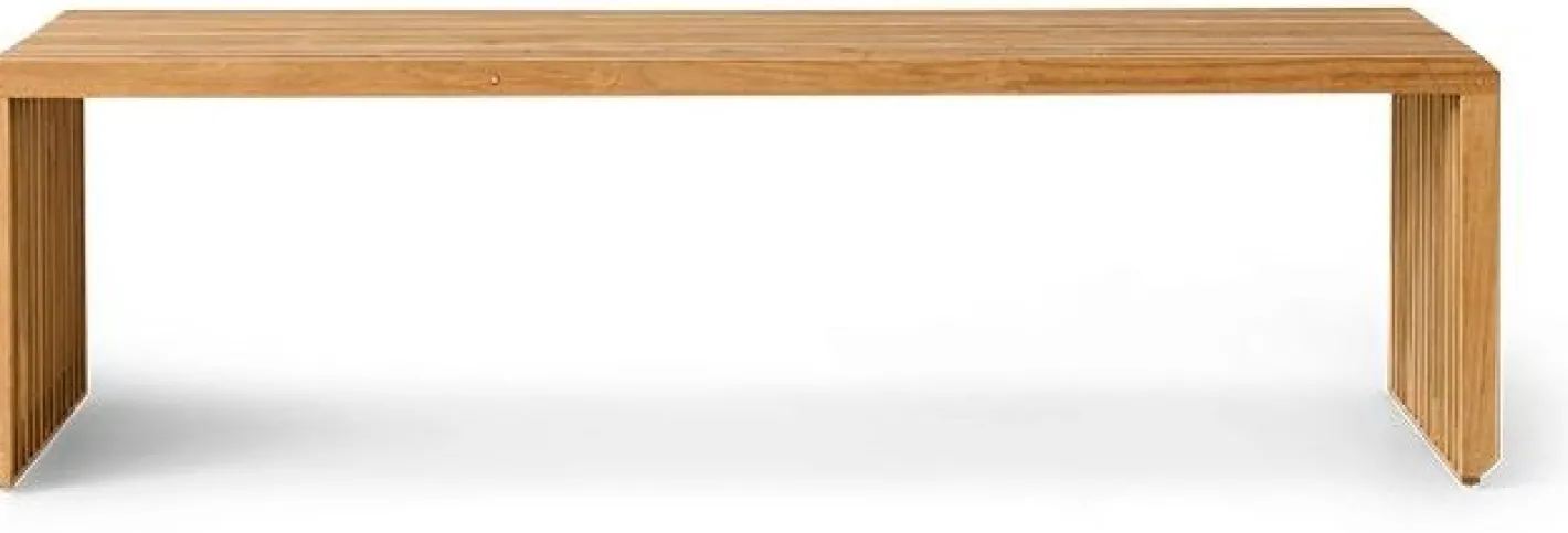 Hot HKLIVING Slatted L Bank Naturel