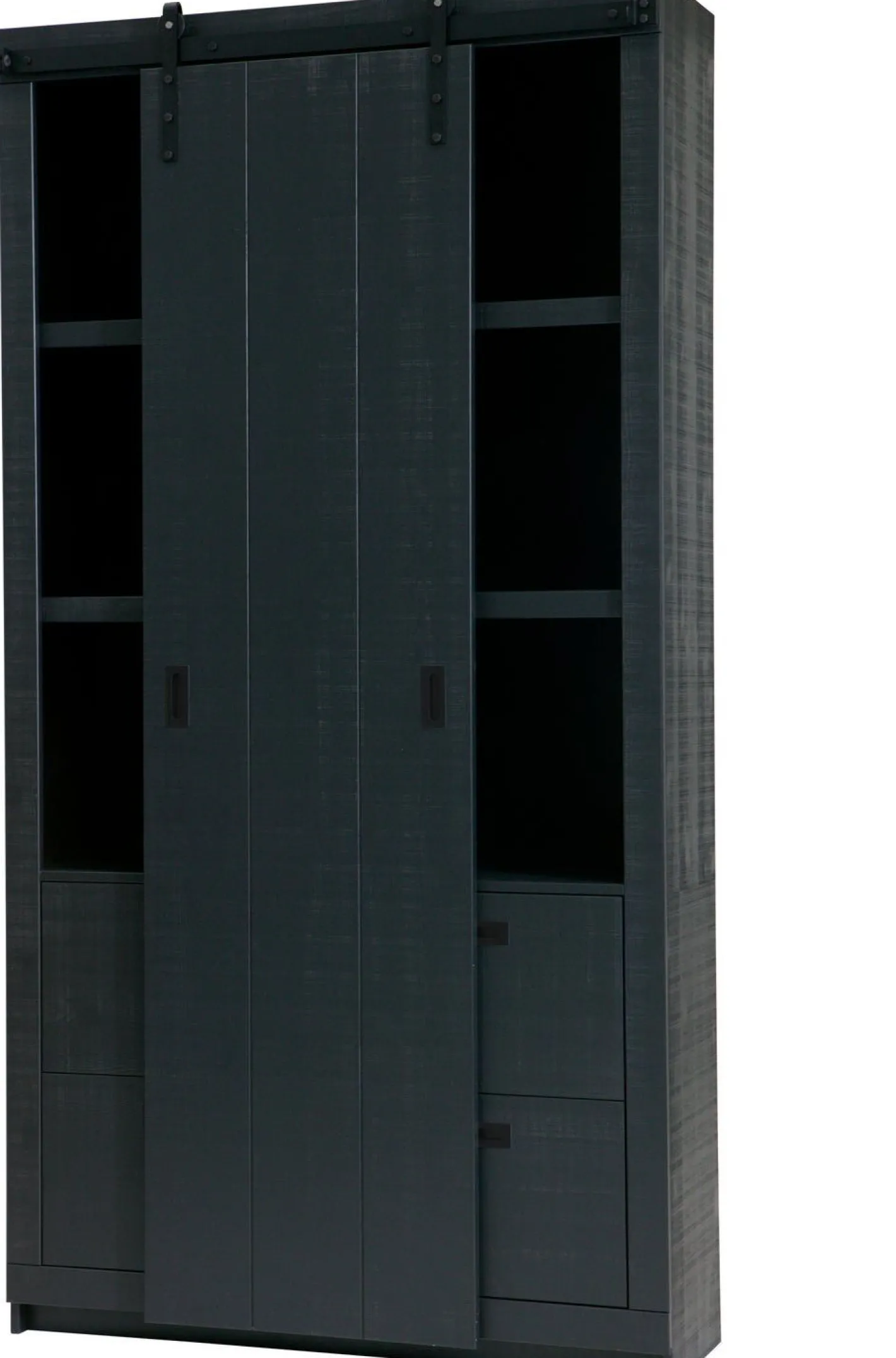 Best vtwonen Slide Barn Opbergkast Black