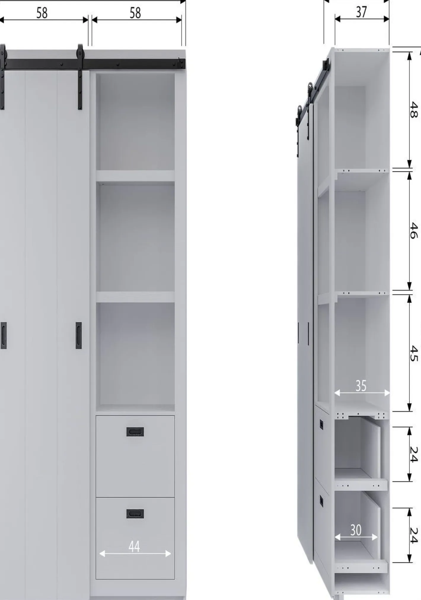 Outlet vtwonen Slide Opbergkast Soap