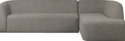 WOOOD Sloping Hoekbank Grey Melange