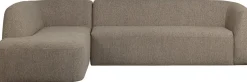 Online WOOOD Sloping Hoekbank Light Brown Melange
