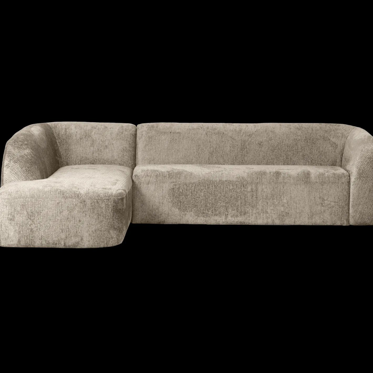 Online WOOOD Sloping Links Hoekbank Wheatfield