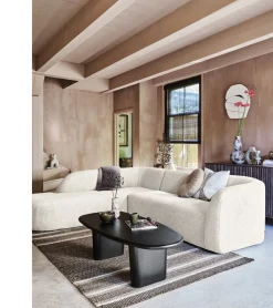 WOOOD Sloping Hoekbank Pearl Melange