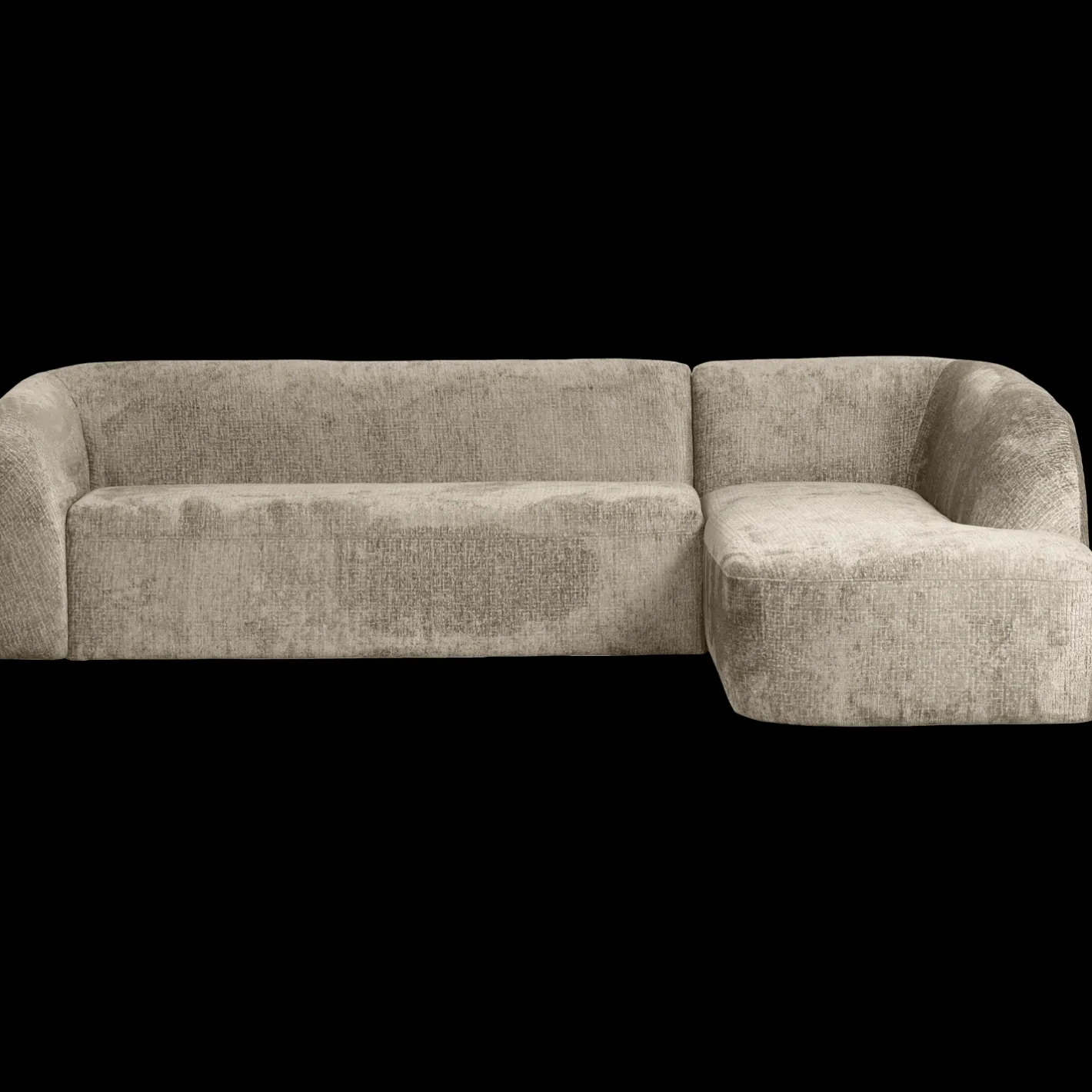 Discount WOOOD Sloping Rechts Hoekbank Wheatfield