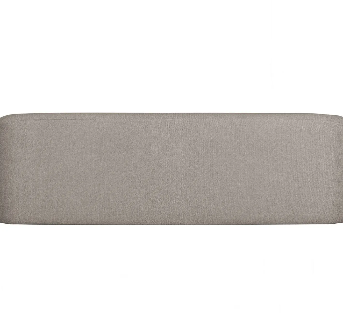 Clearance WOOOD Sloping 3-Zitsbank Off White Melange