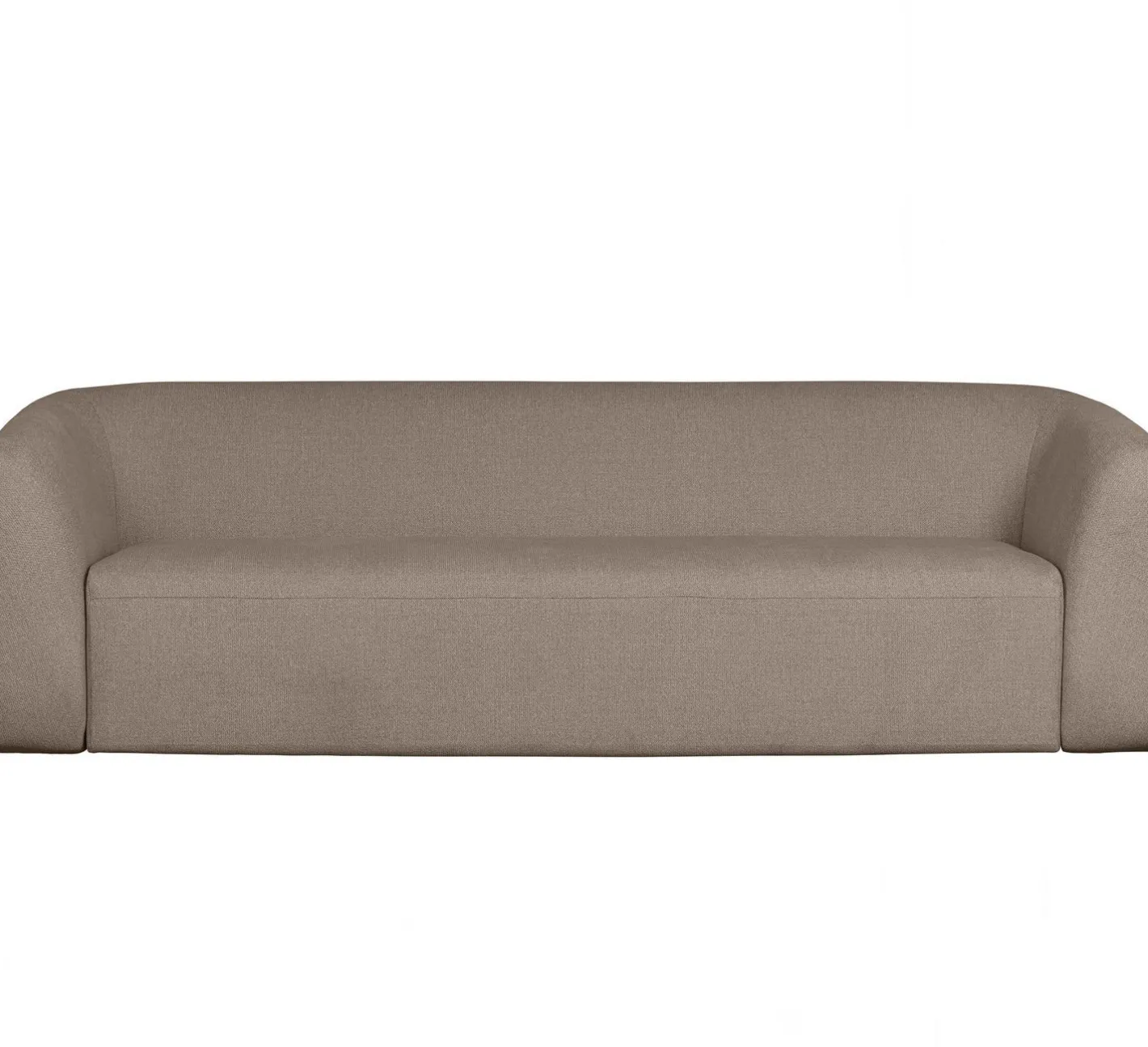 WOOOD Sloping 3-Zitsbank Light Brown Melange