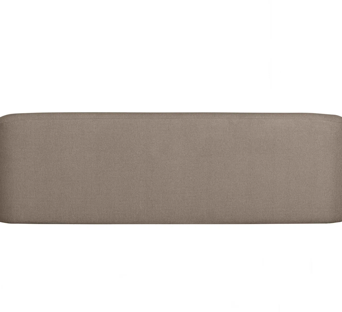 WOOOD Sloping 3-Zitsbank Light Brown Melange