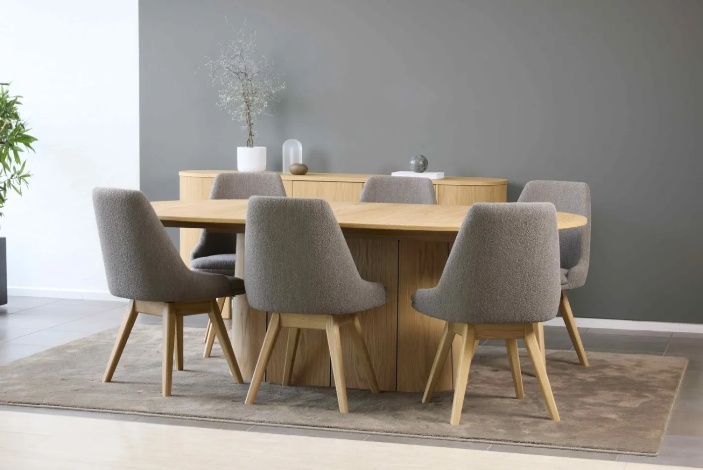 Discount Skovby SM115 Eettafel Naturel