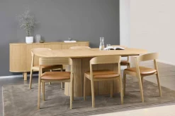 Discount Skovby SM115 Eettafel Naturel