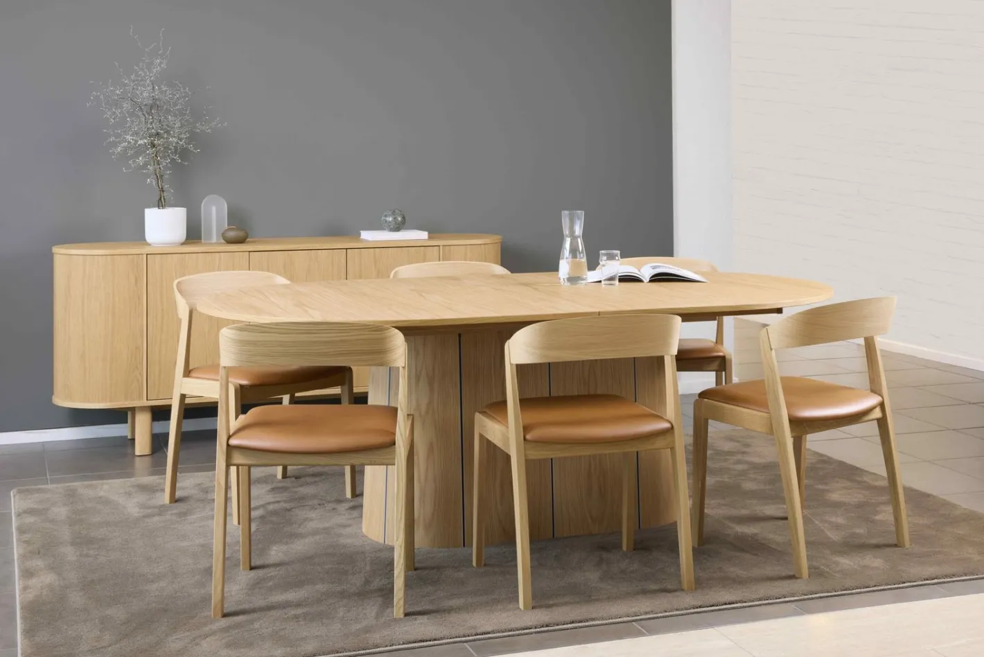 Discount Skovby SM115 Eettafel Naturel