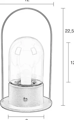 Sale Zuiver Smarty Tafellamp Black