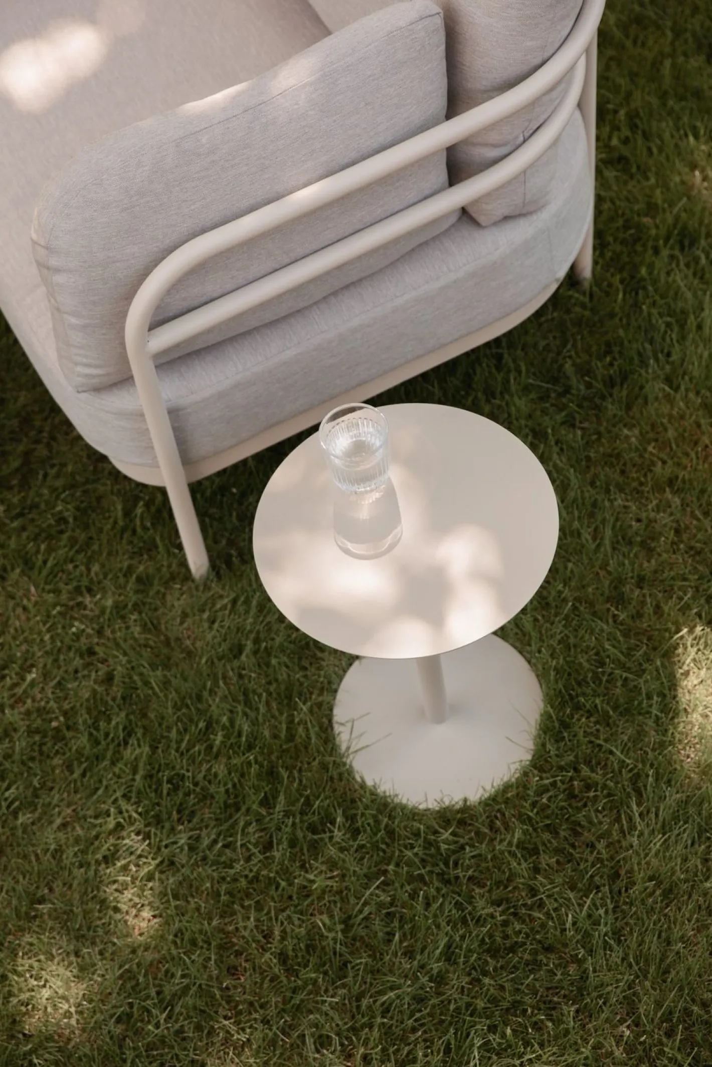 Clearance Zuiver Snow Bijzettafel Beige
