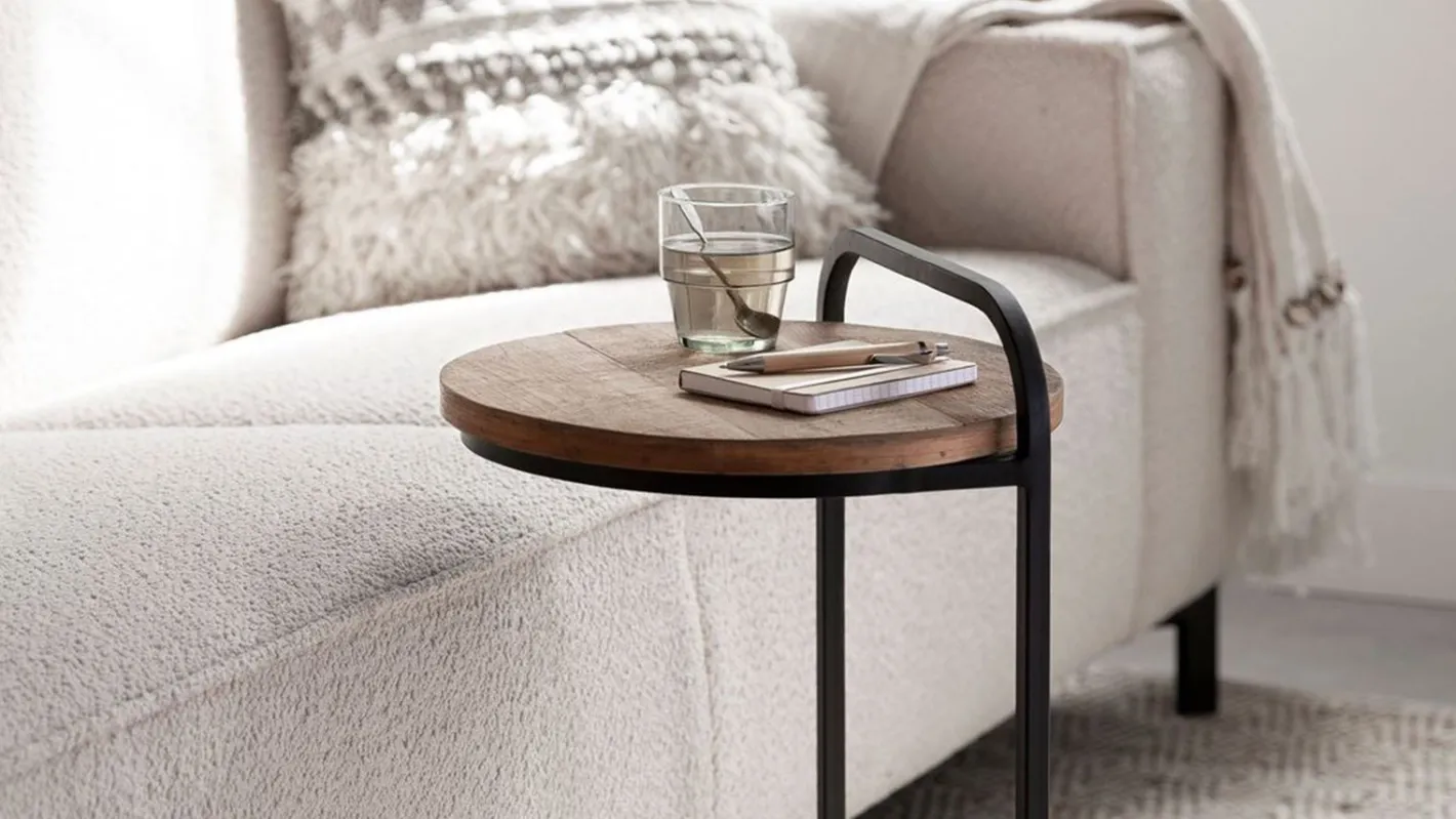 Outlet DTP Home Soho Laptoptafel Bruin, Zwart