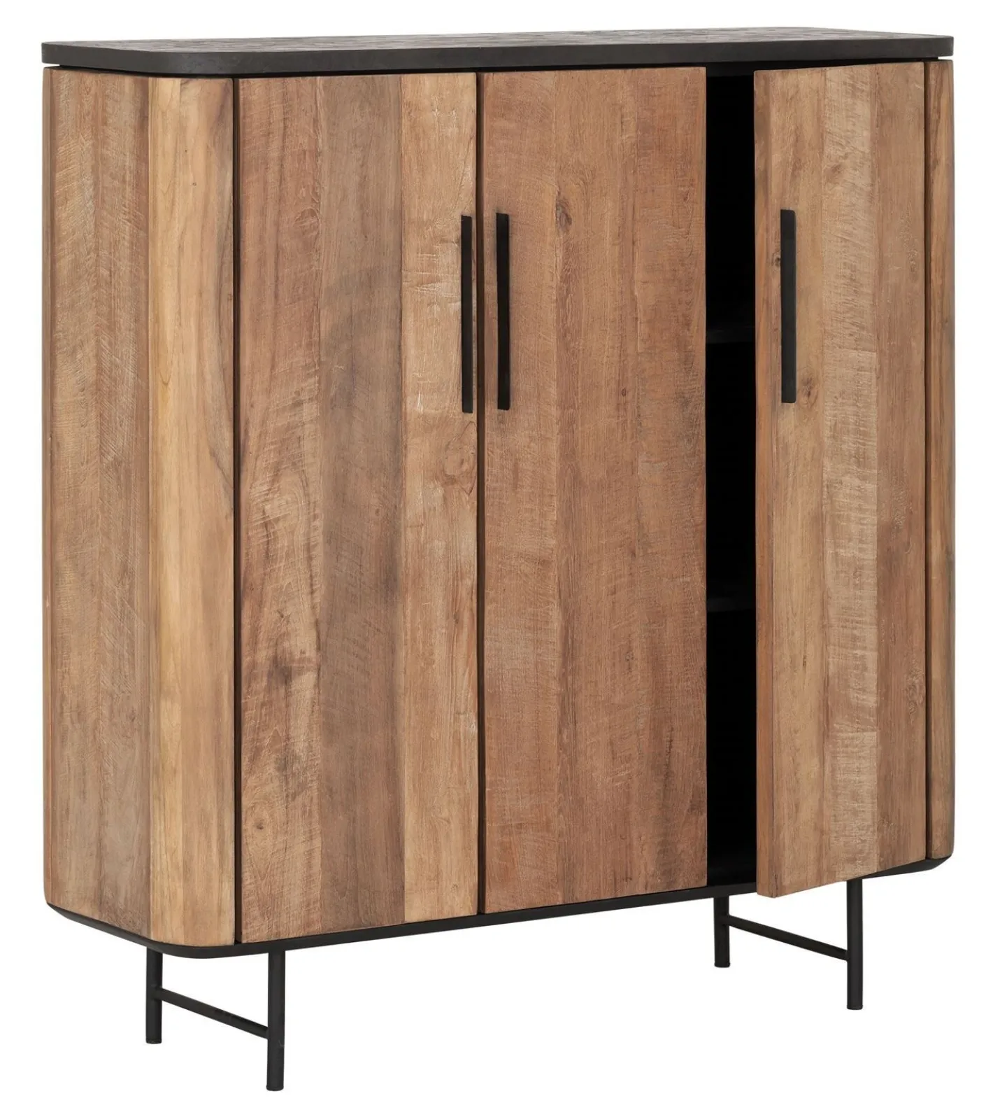Online DTP Home Soho Opbergkast Bruin, Zwart