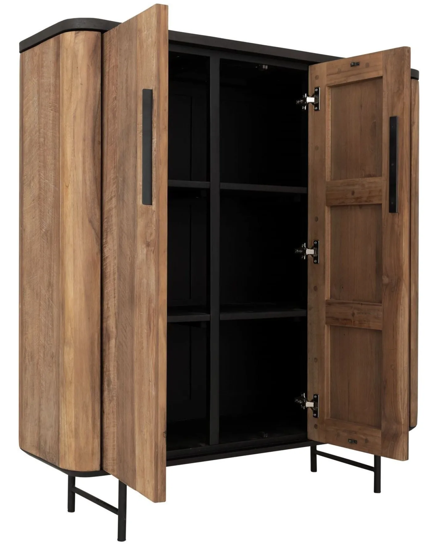 Online DTP Home Soho Opbergkast Bruin, Zwart
