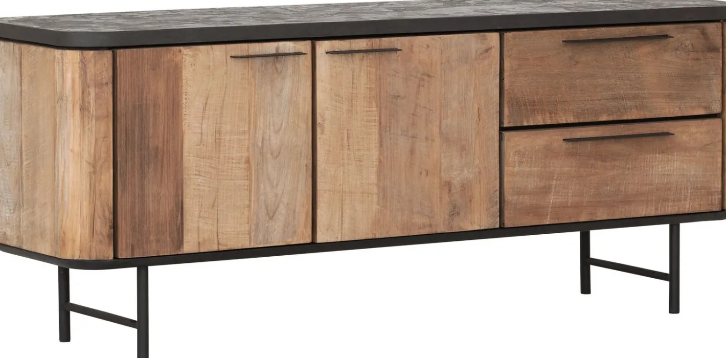Clearance DTP Home Soho Tv-meubel Bruin, Zwart