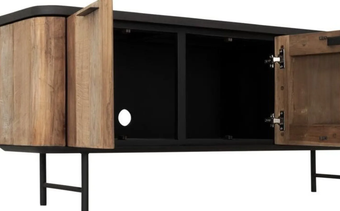 Clearance DTP Home Soho Tv-meubel Bruin, Zwart