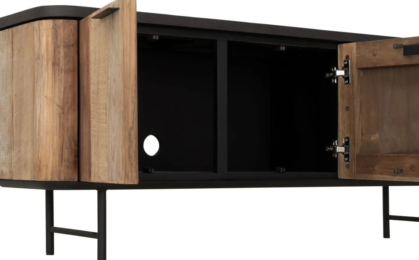 Clearance DTP Home Soho Tv-meubel Bruin, Zwart