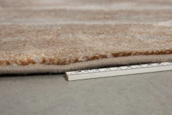 Outlet Zuiver Solar Rond Vloerkleed Grijs, Terra