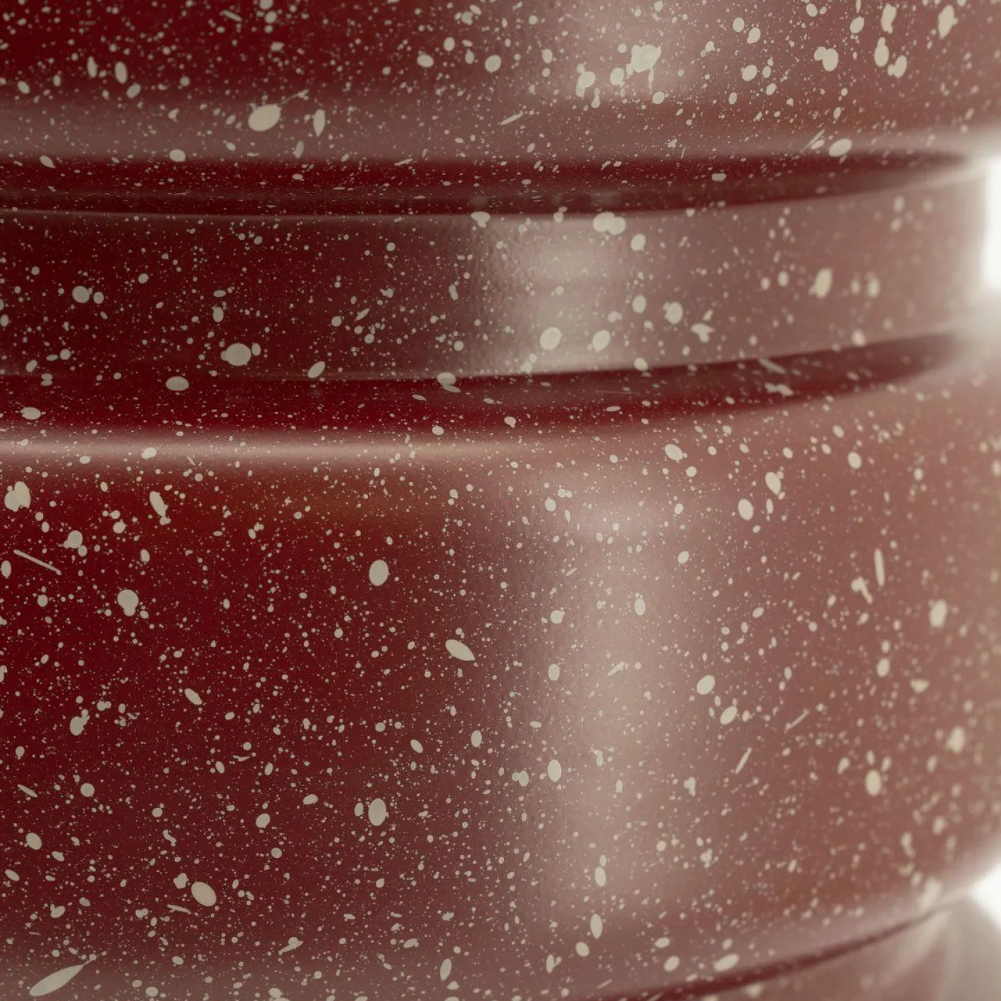 Hot By Boo Spatter Bijzettafel Burgundy