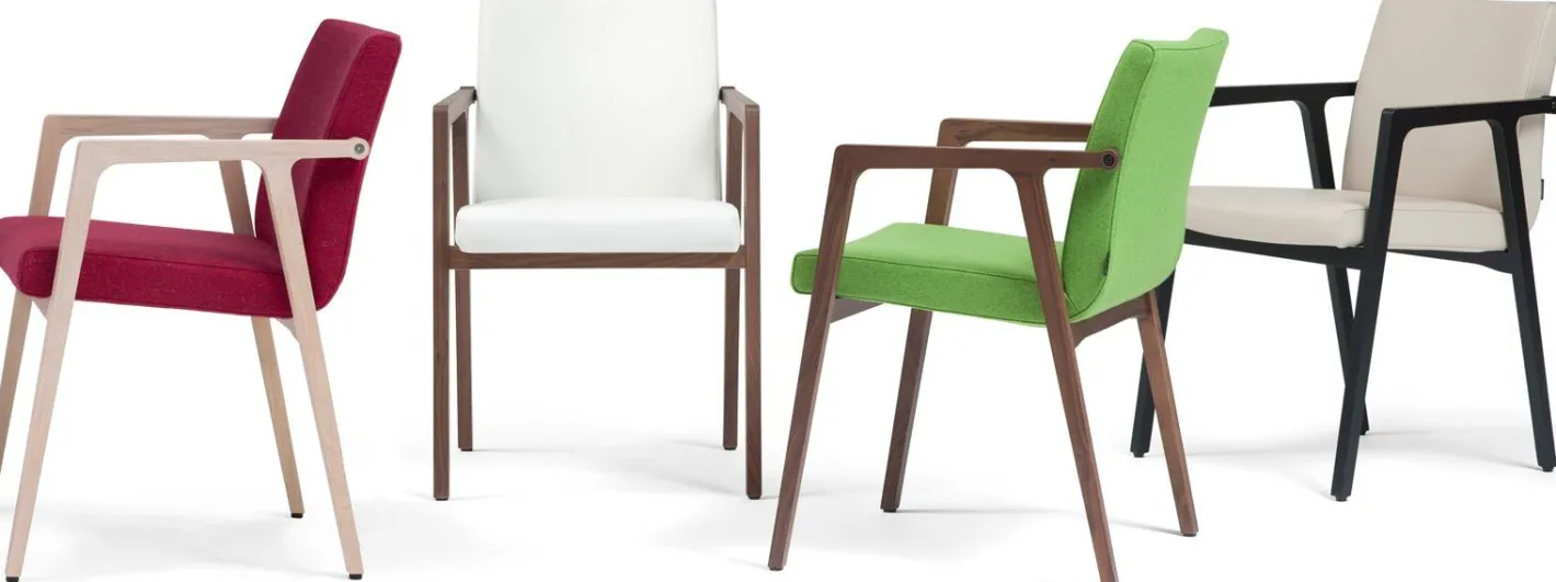 Discount Harvink Splinter Eetkamerstoel Groen, Bruin