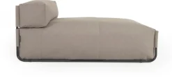 Kave Home Square Outdoor Chaise Longue Groen