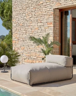 Kave Home Square Outdoor Chaise Longue Groen