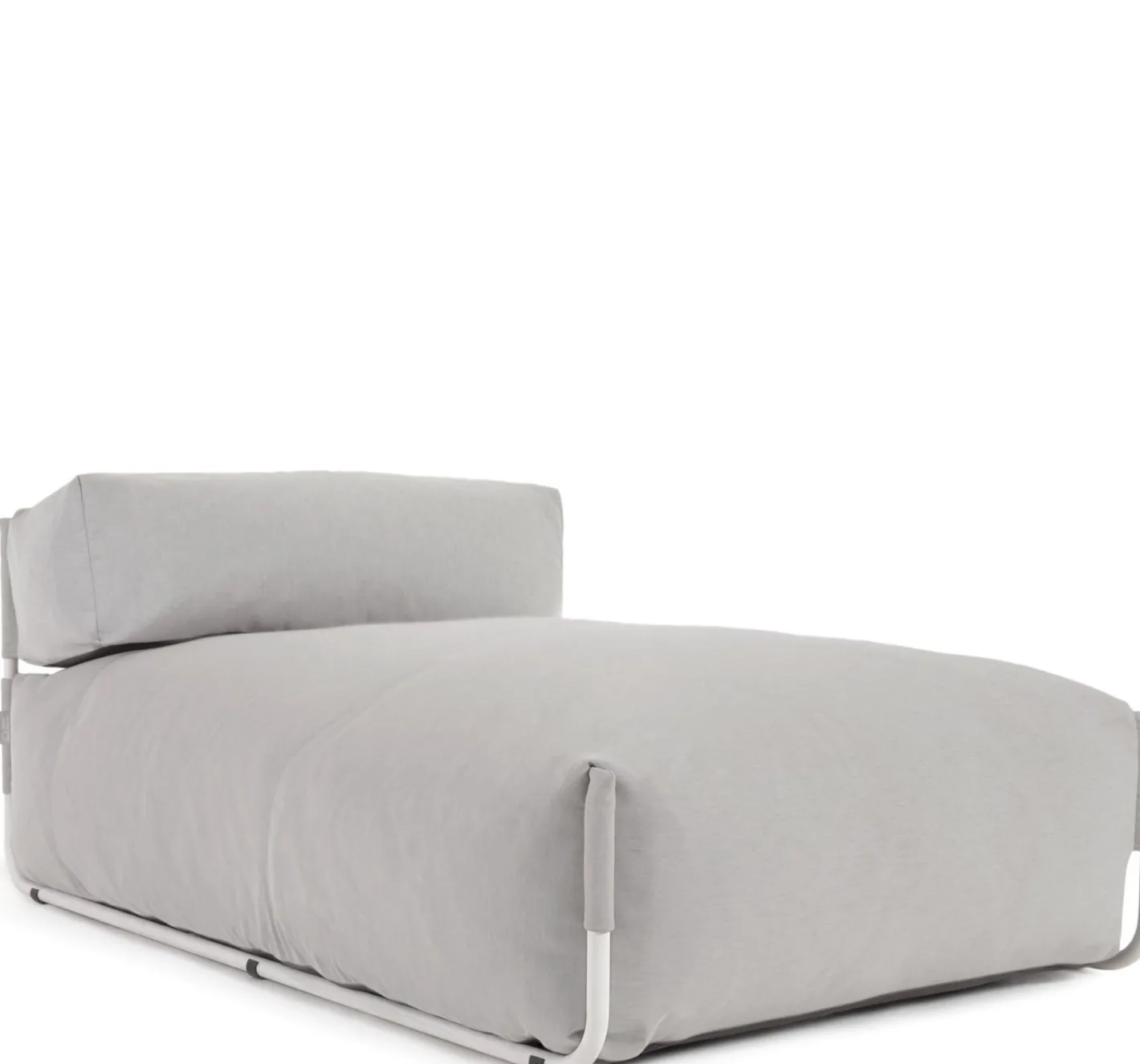 New Kave Home Square Outdoor Chaise Longue Grijs