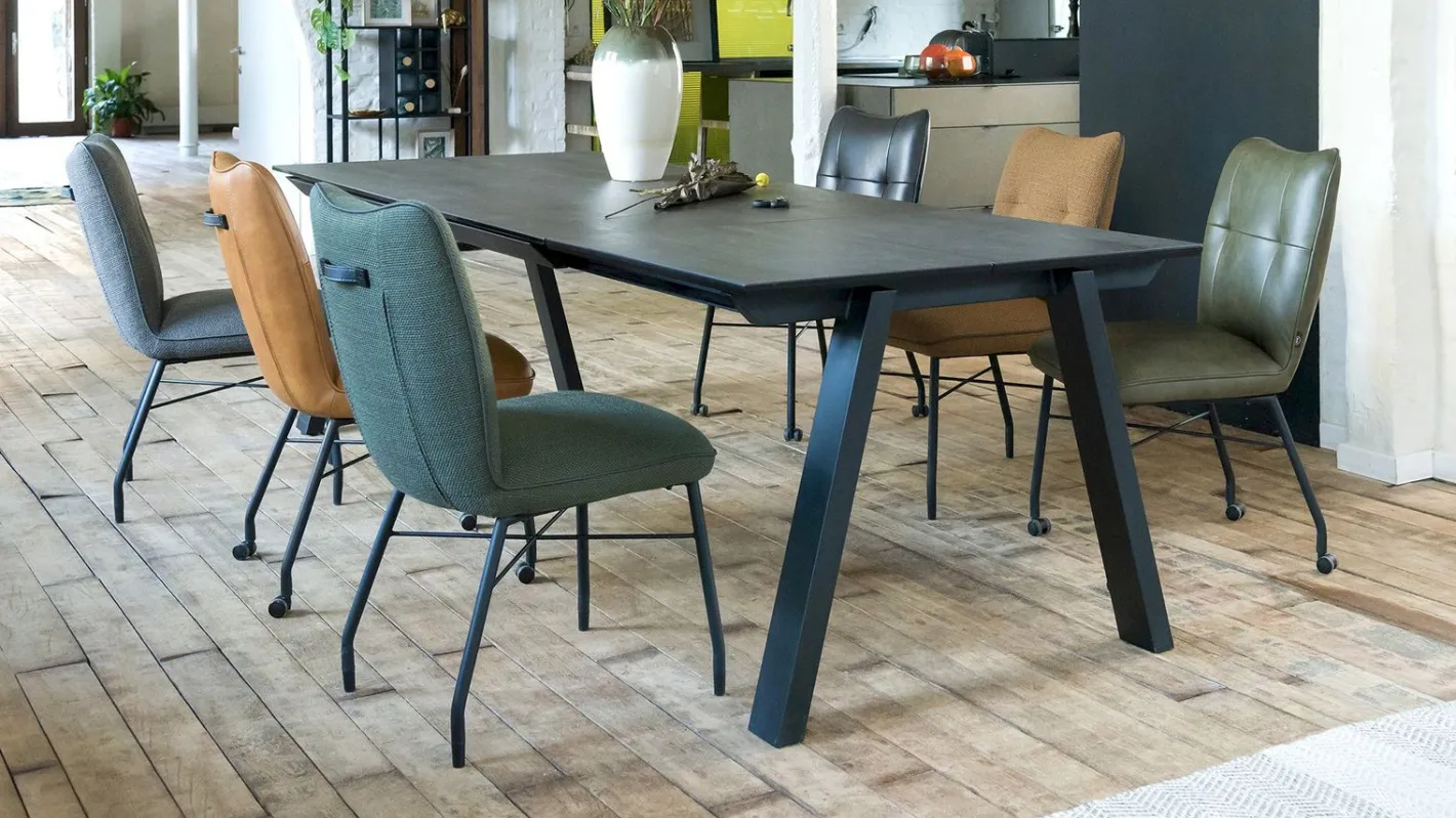 Online Henders en Hazel Stanford Eettafel Antraciet