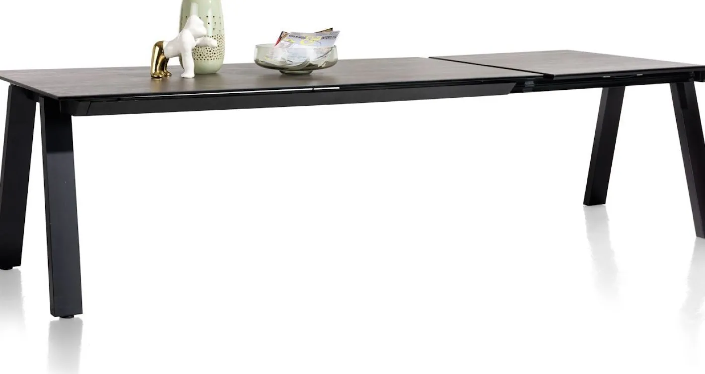New Henders en Hazel Stanford Eettafel Antraciet