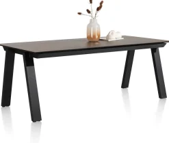 Outlet Henders en Hazel Stanford Uitschuiftafel Roest