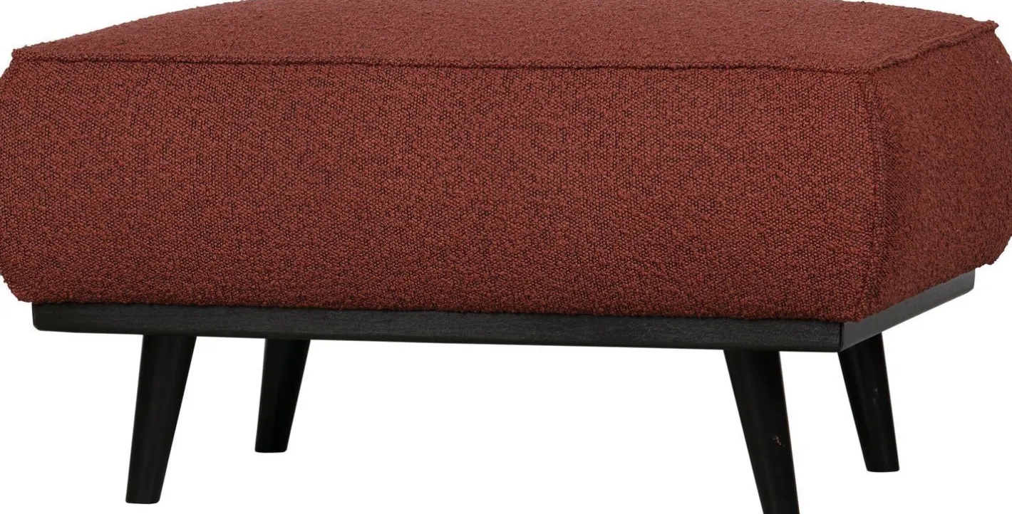Discount WOOOD Statement Bouclé Hocker Chestnut