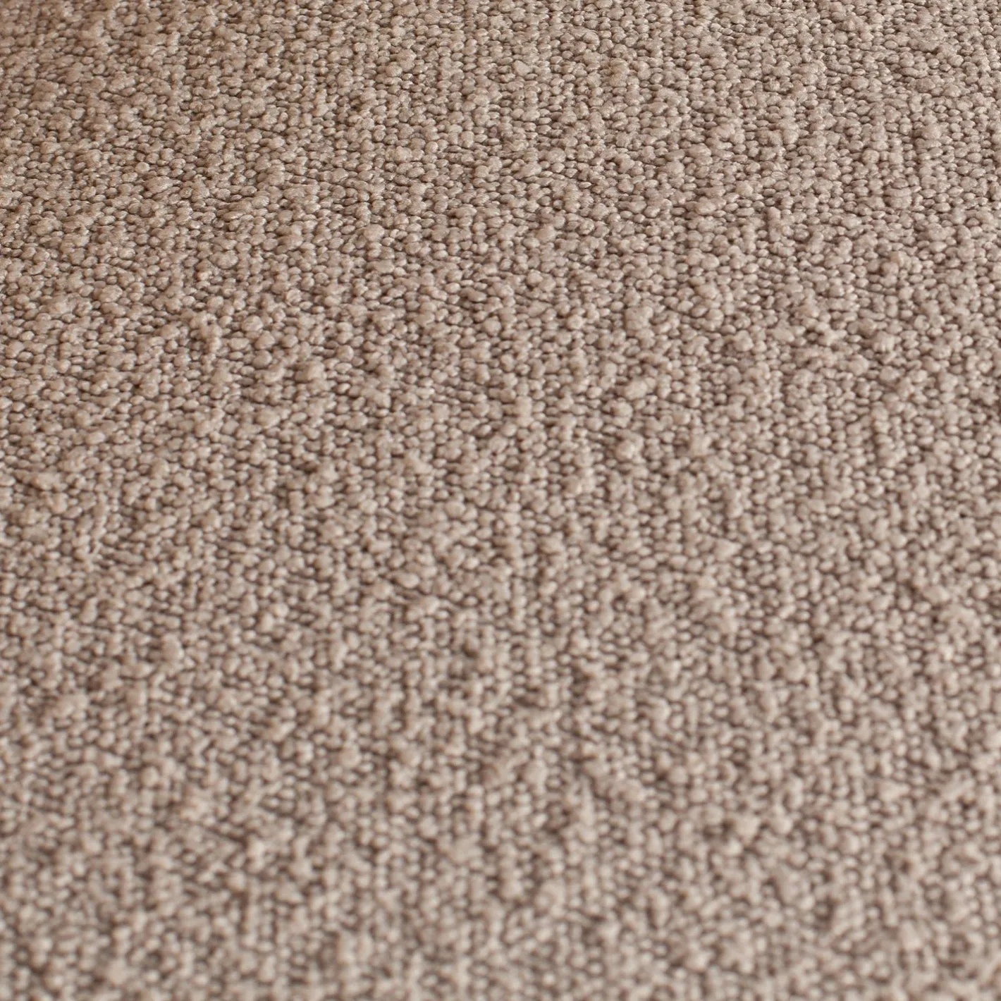 Outlet WOOOD Statement Bouclé Hocker Beige