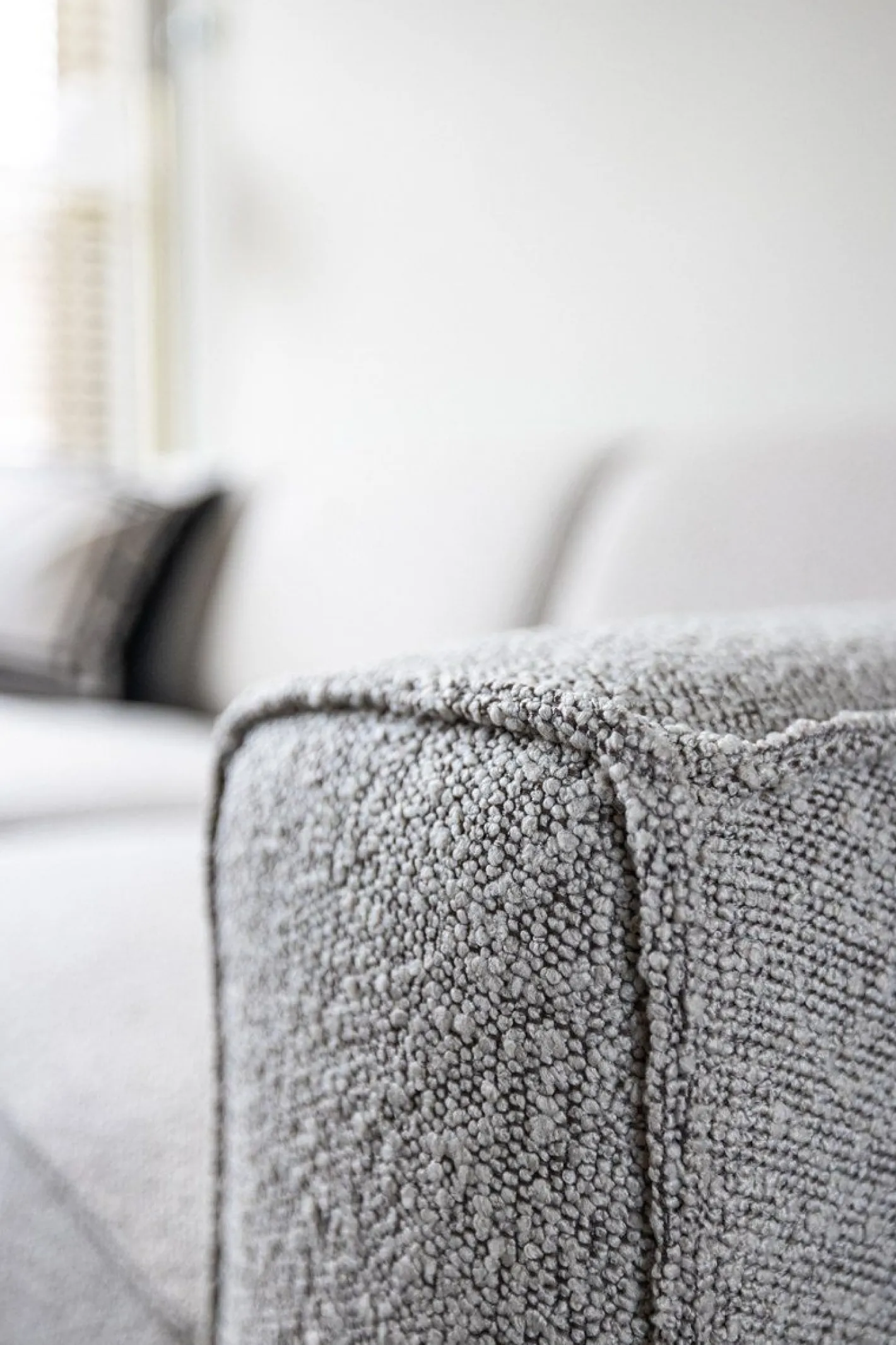 Outlet WOOOD Statement Bouclé 3-Zitsbank Beige