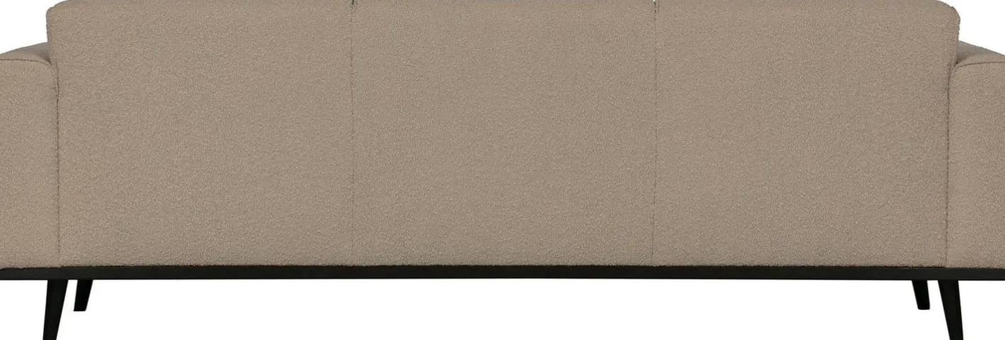 Outlet WOOOD Statement Bouclé 3-Zitsbank Beige