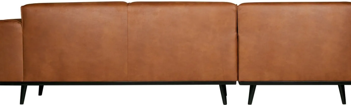 Outlet WOOOD Statement Links Hoekbank cognac