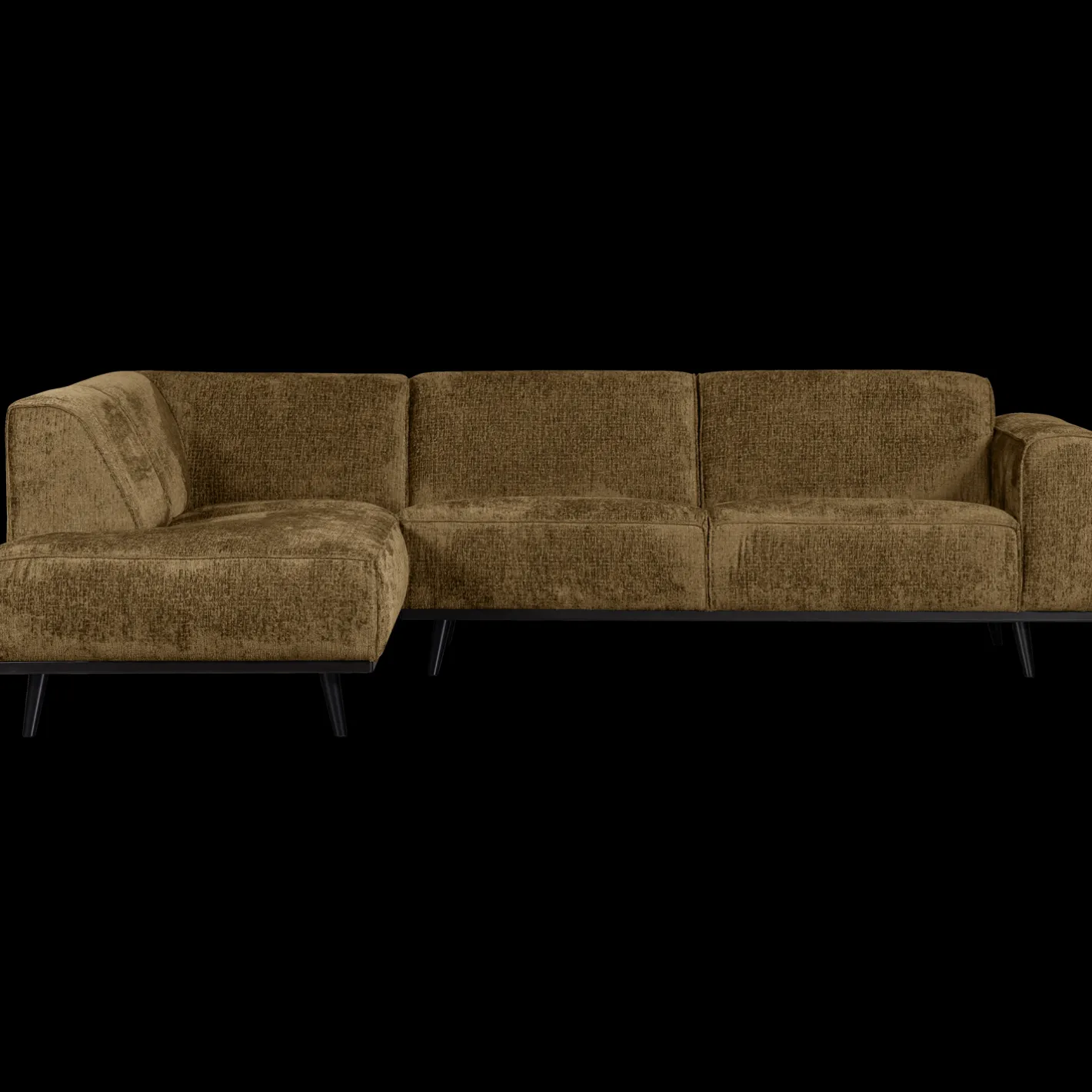 Discount WOOOD Statement Links Hoekbank Brass