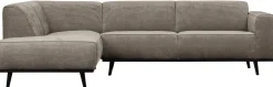 Sale WOOOD Statement Links Rib Hoekbank Clay