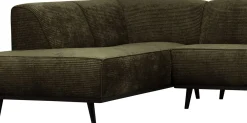 New WOOOD Statement Links Rib Hoekbank Warm Green