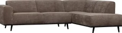 Discount WOOOD Statement Rechts Rib Hoekbank Taupe