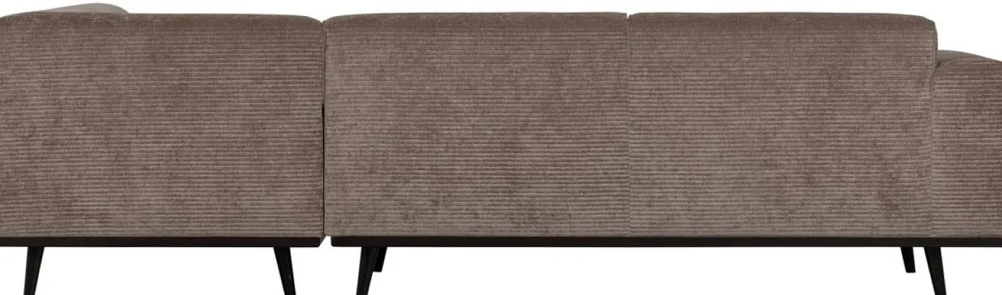 Discount WOOOD Statement Rechts Rib Hoekbank Taupe