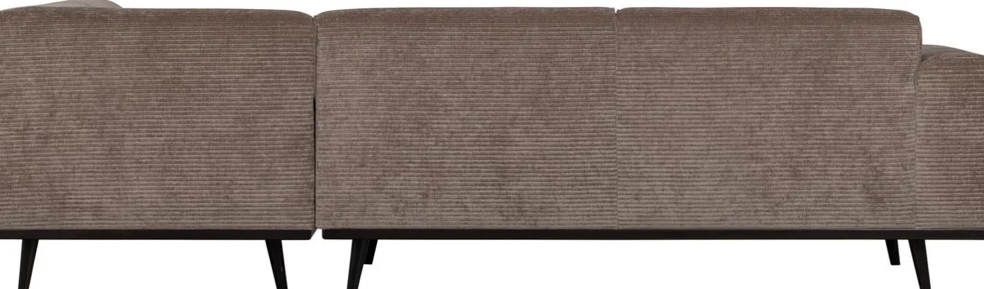 Discount WOOOD Statement Rechts Rib Hoekbank Taupe