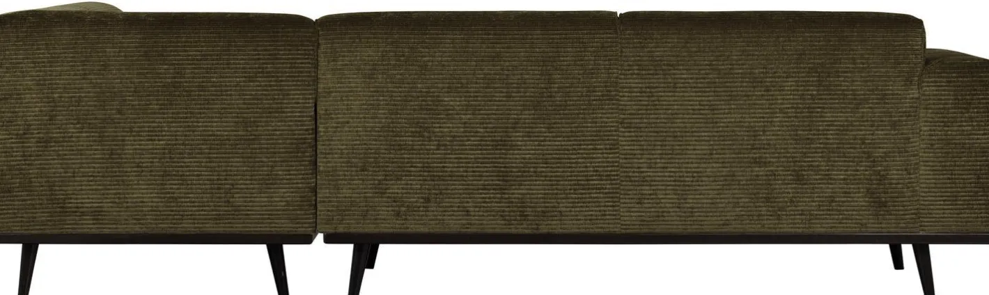 Sale WOOOD Statement Rechts Rib Hoekbank Warm Green