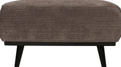 WOOOD Statement Rib Hocker Taupe