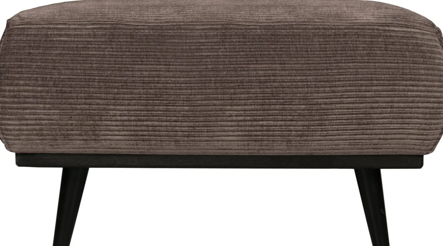 WOOOD Statement Rib Hocker Taupe