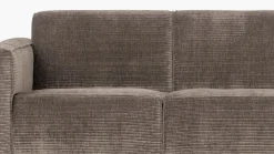 New WOOOD Statement Rib 3-Zitsbank Taupe