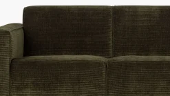 New WOOOD Statement Rib 4-zitsbank Warm Green