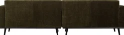 New WOOOD Statement Rib 4-zitsbank Warm Green