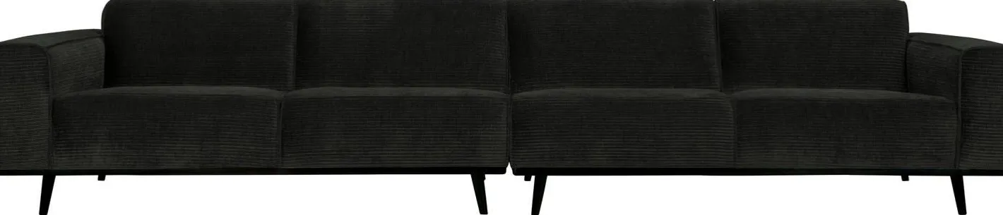 Clearance WOOOD Statement XL Rib 4-Zitsbank Graphite